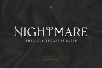Nightmare Gothic Font - Free Blackletter Font Download