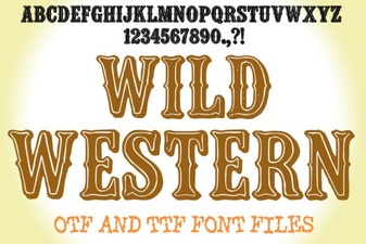 Wild Western Font: Bold Designs for Creative Projects