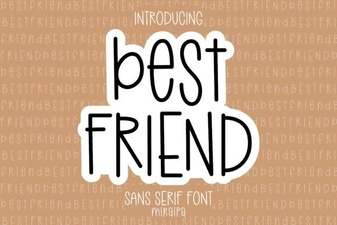 Best Friend Font: Playful Designs for Creative Projects