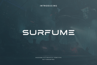 Surfume Font: Creative Typography for Modern Design