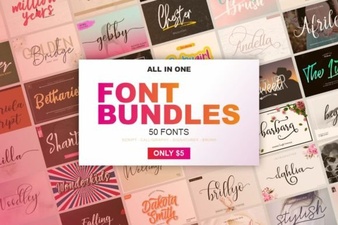 Explore Versatile Font Bundles for Creative Projects