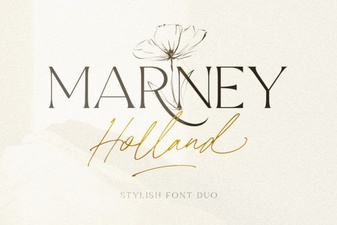 Marney Holland Font – Elegant Script for Creative Projects